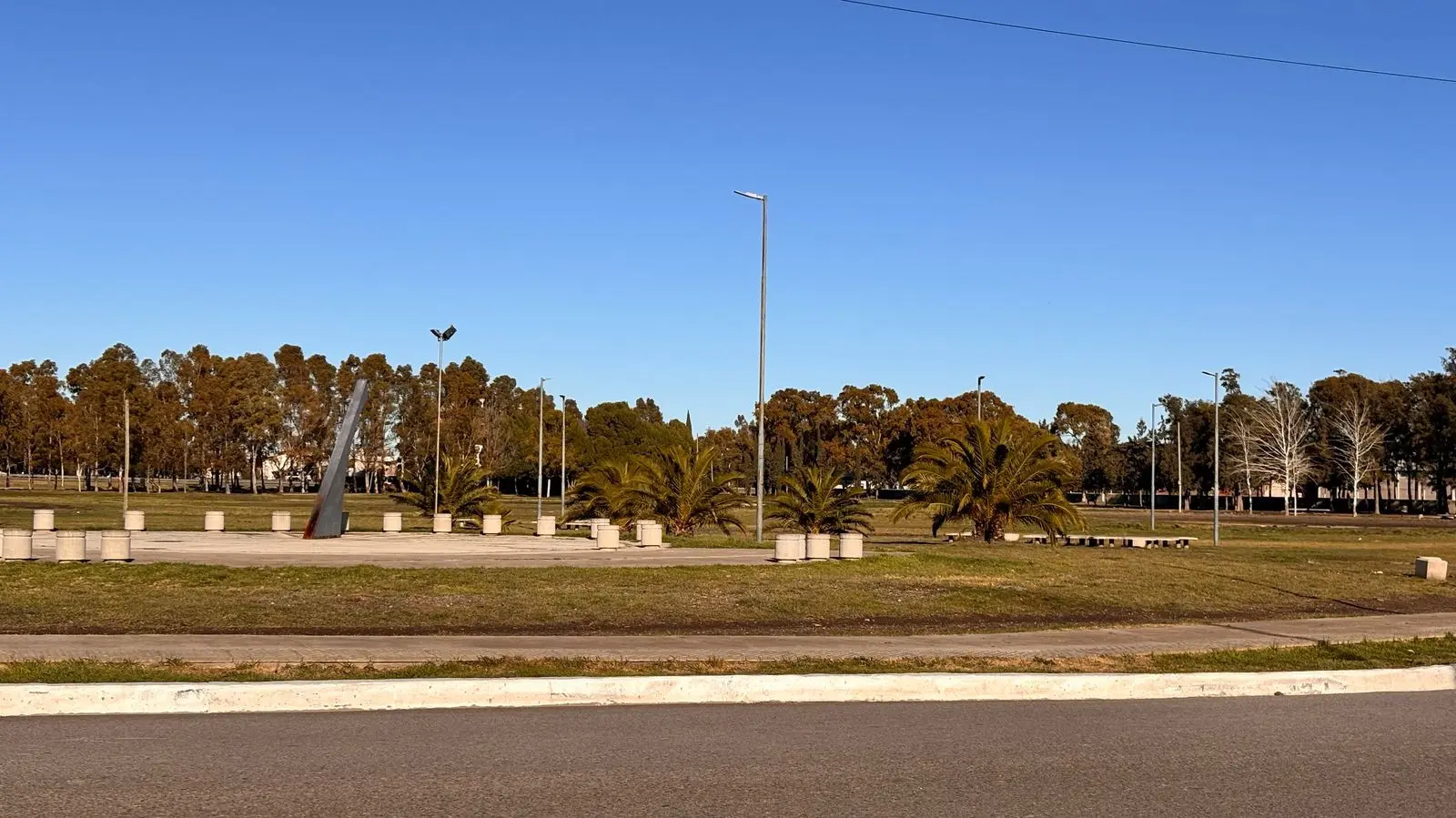 Viedma: el DPA amplía el sistema de riego en el Parque Ferreira