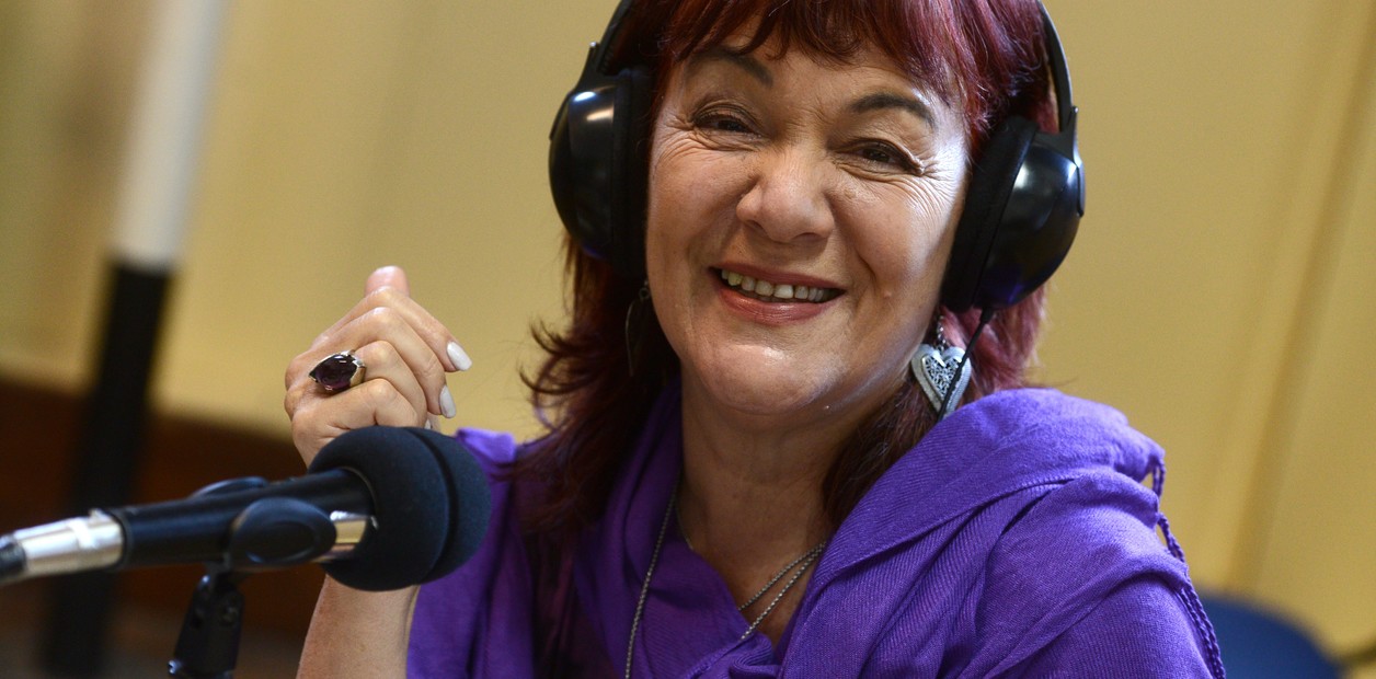 Dia del locutor con María Ester Sánchez, una de las grandes voces del país