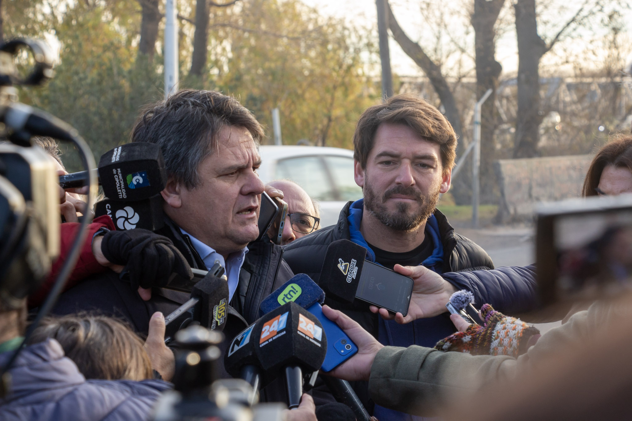 Buteler y Gaido reclamarán por el abandono de obras viales entre Neuquén y Cipolletti