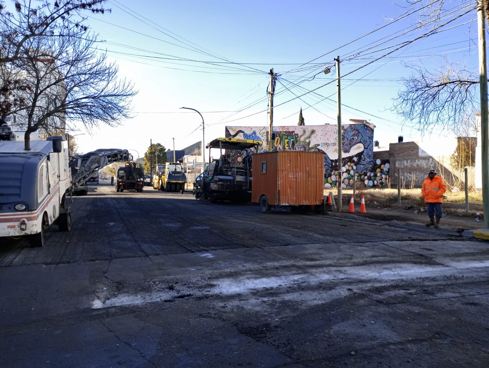 Neuquén: Inician la repavimentación de la calle Alcorta