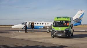 General Roca a Buenos Aires: Trasladan a dos bebes en vuelo sanitario