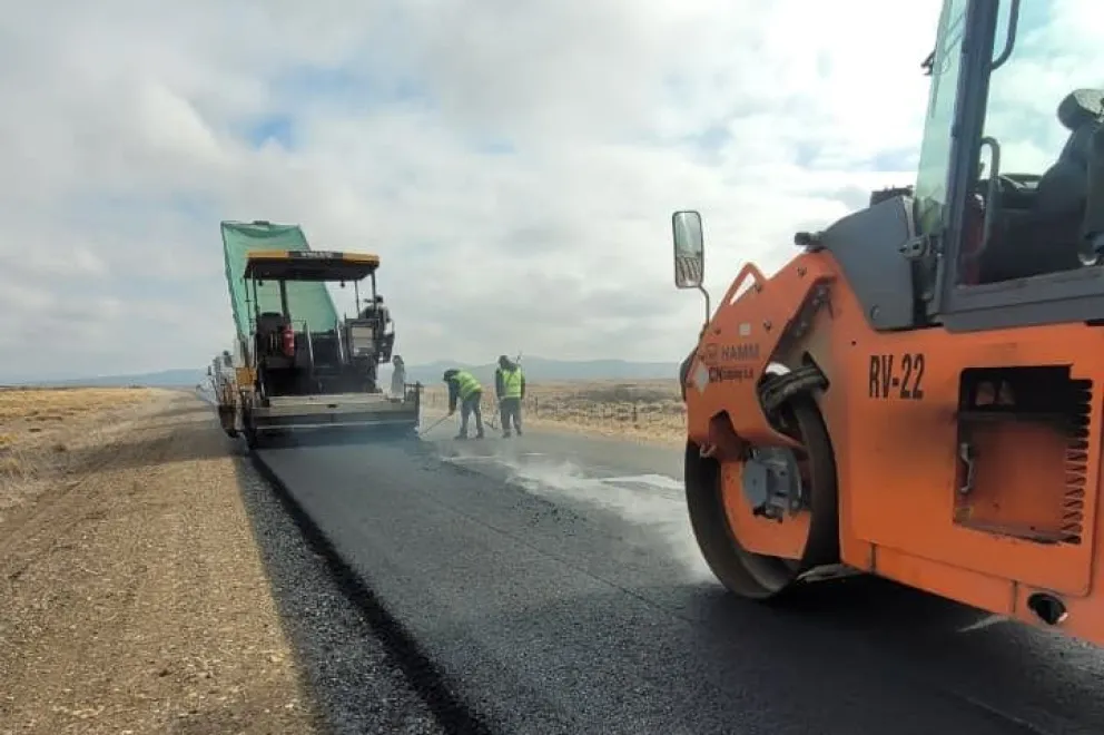 Comenzó la repavimentación de una ruta clave para la Región del Pehuén