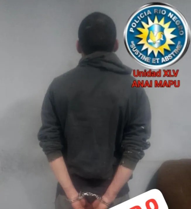 Cipolletti: capturan  a un joven con pedido de captura vigente desde 2021