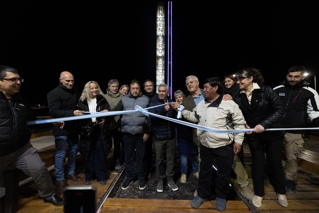En su aniversario, Jacobacci inauguró el Vagón Turístico y obras barriales