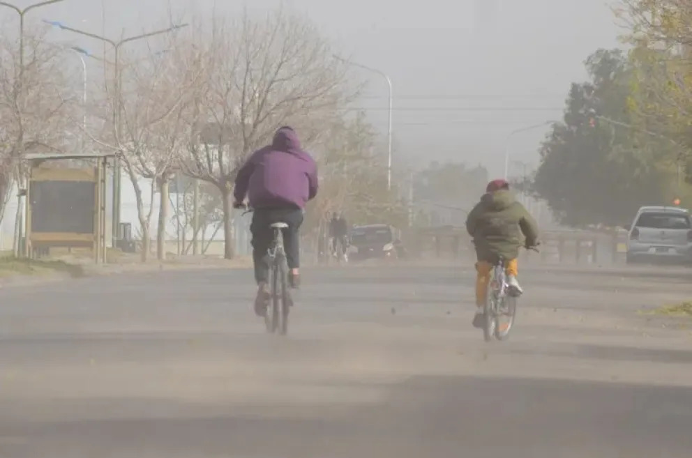 Alerta amarilla por vientos en la región: a qué hora soplará con mayor intensidad