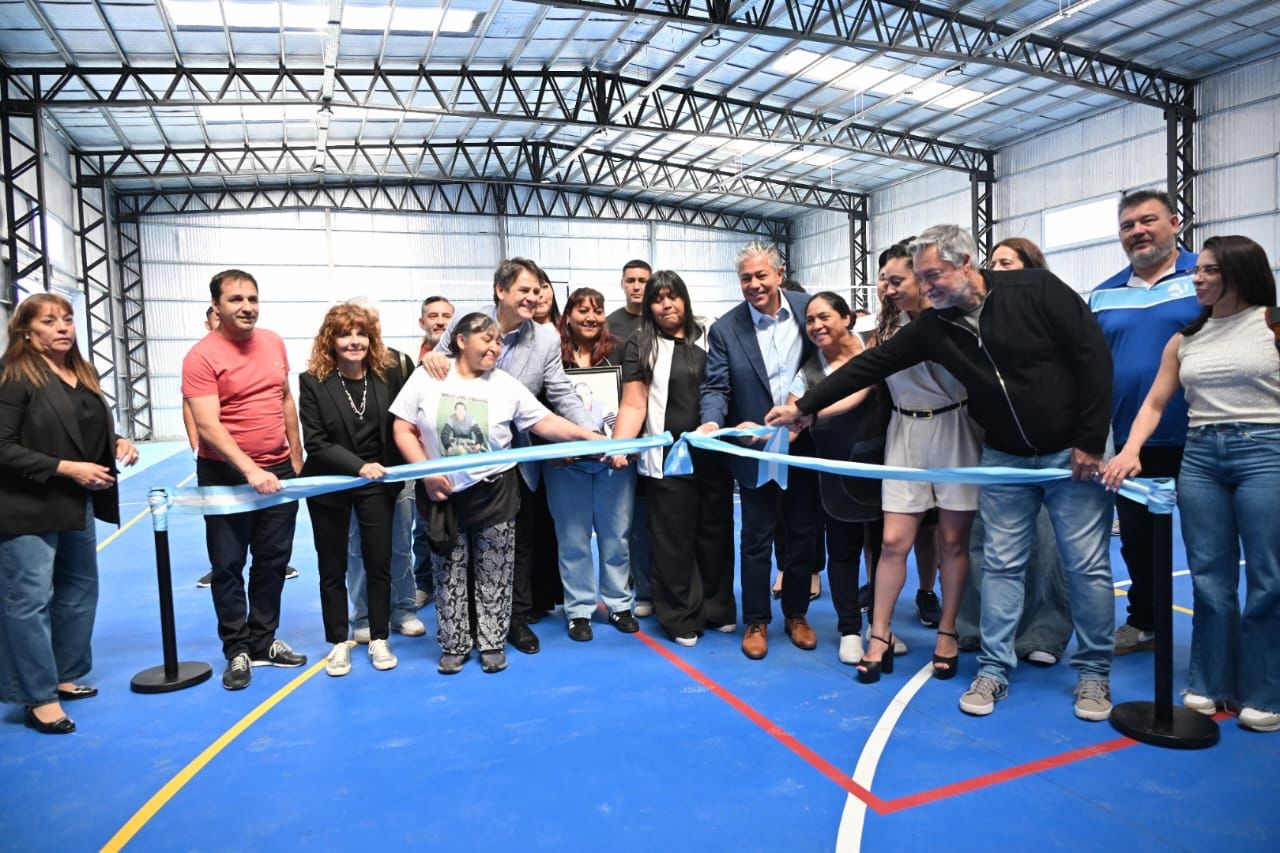 Se cumplió un sueño: quedó inaugurado el centro deportivo de Hi.Be.Pa que nació del pedido de sus vecinos