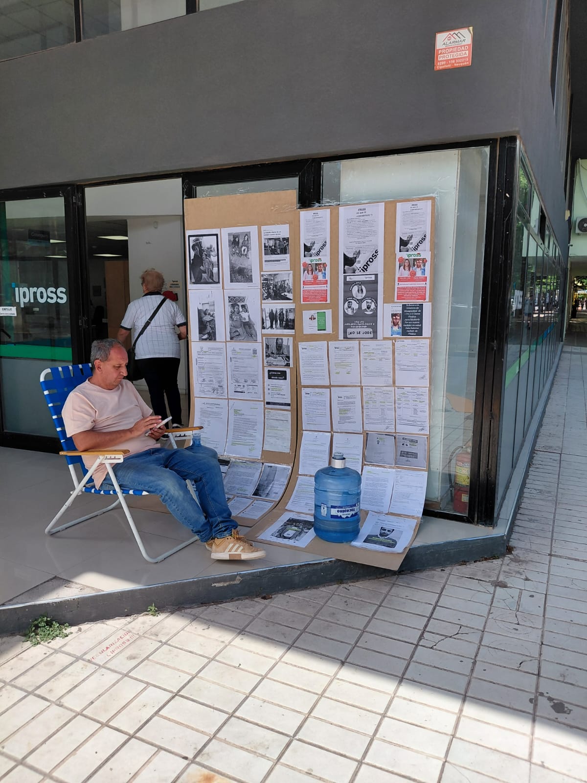 La huelga de hambre que expone recortes en el IPROSS