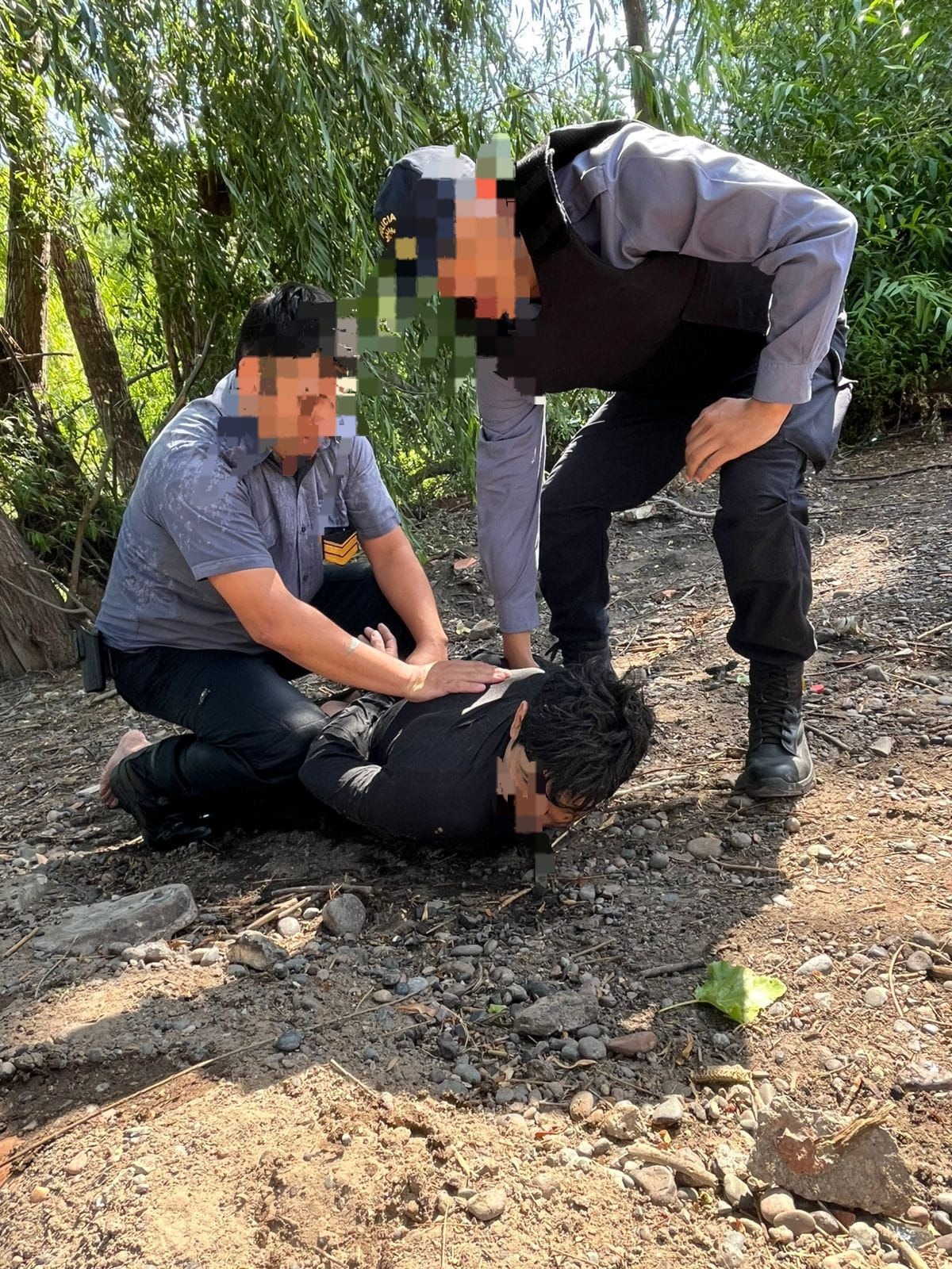 Detuvieron a Agustín Morales, asesino de Troncoso: estaba escondido bajo el agua