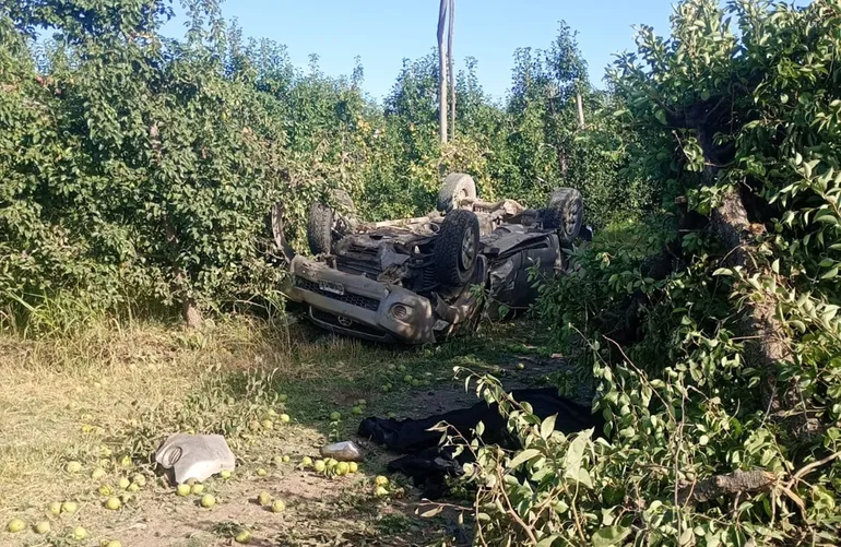 Dolor por un vecino de Choele Choel que murió tras un vuelco en la Ruta 250