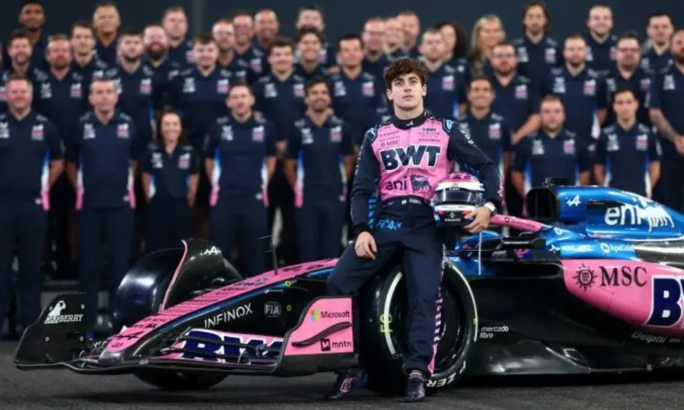 Franco Colapinto inicia su primera temporada completa en la F1