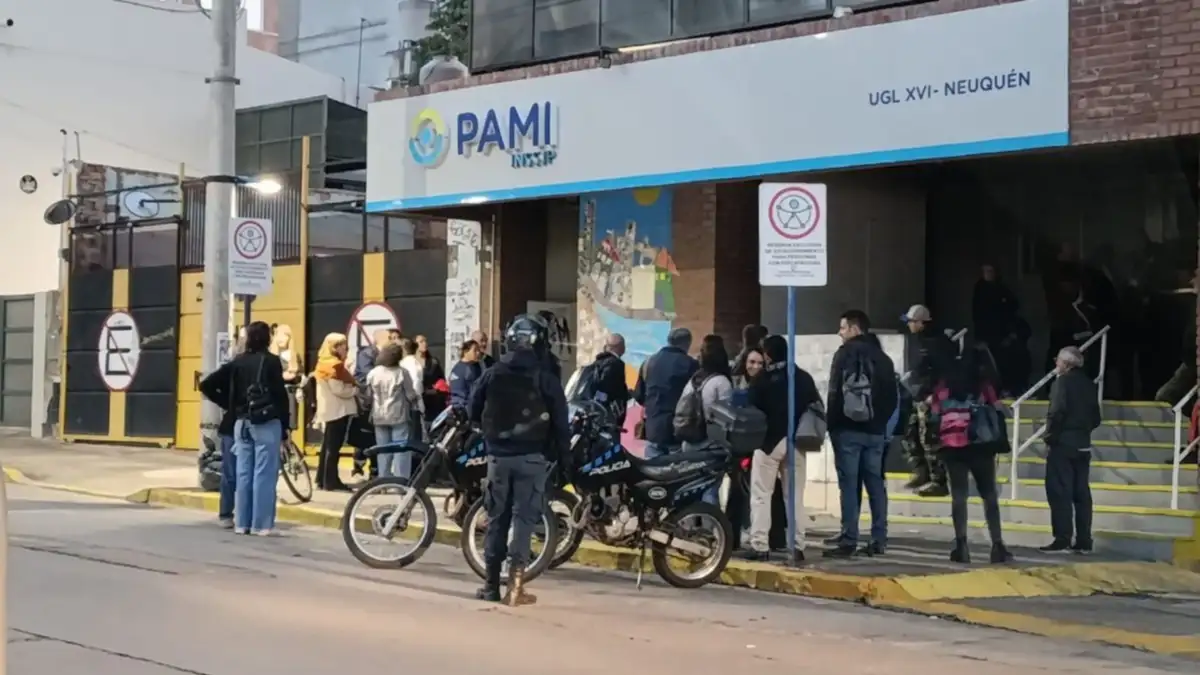 Oficina de PAMI no atiende en Neuquén este lunes: los motivos