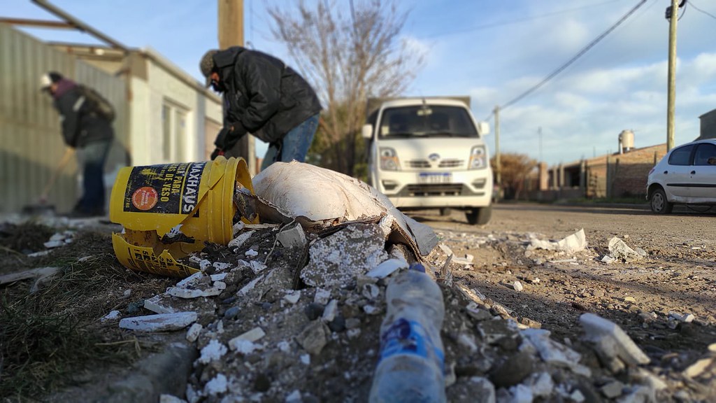 Llega un nuevo Cipo limpia al Barrio Almirante Brown