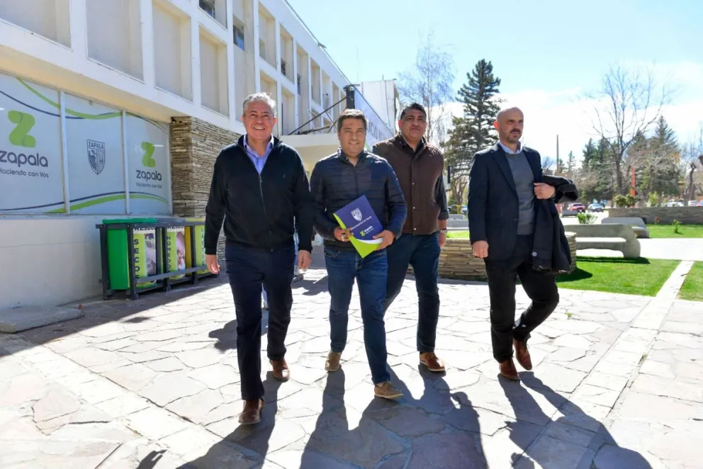 Con el apoyo de Figueroa, Zapala quedará completamente asfaltada