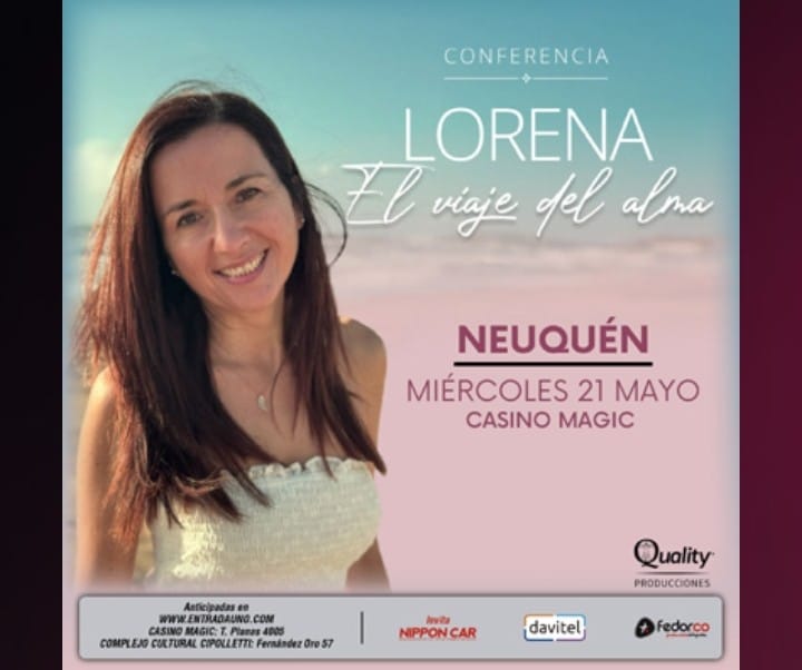 Lorena Perelló, la reconocida médium argentina llega a Neuquén